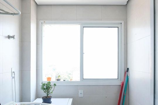 Área de serviço de apartamento à venda com 3 quartos, 188m² em Santa Maria, São Caetano do Sul