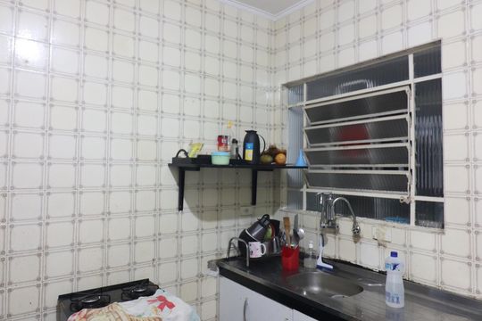 Cozinha e Área de Serviço de apartamento para alugar com 2 quartos, 62m² em Vila Santa Luzia, São Bernardo do Campo