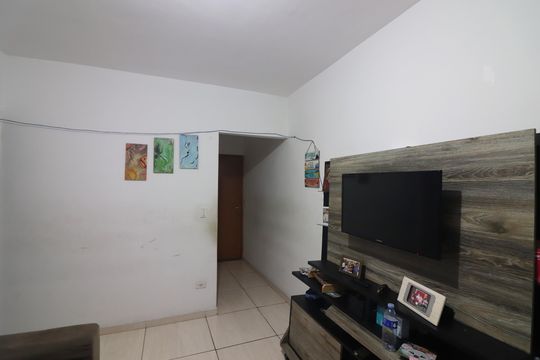 Sala  de apartamento à venda com 2 quartos, 62m² em Vila Santa Luzia, São Bernardo do Campo