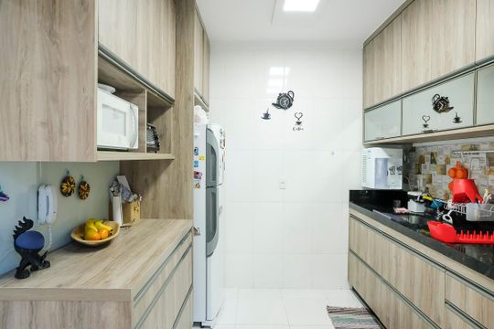 Cozinha de casa à venda com 3 quartos, 123m² em Santa Maria, São Caetano do Sul