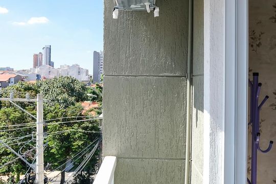 Varanda da suíte de casa à venda com 3 quartos, 123m² em Santa Maria, São Caetano do Sul
