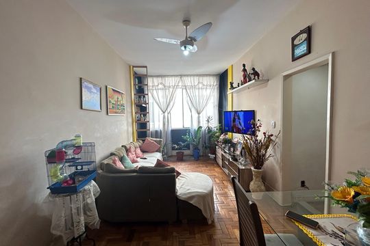 Sala de apartamento à venda com 2 quartos, 75m² em Lins de Vasconcelos, Rio de Janeiro