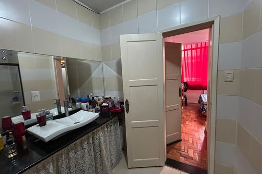 Banheiro da Suíte de apartamento à venda com 2 quartos, 75m² em Lins de Vasconcelos, Rio de Janeiro