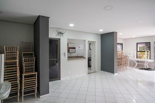 Salão de festas de apartamento à venda com 3 quartos, 67m² em Rudge Ramos, São Bernardo do Campo