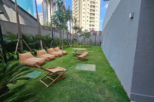 Área externa de apartamento à venda com 1 quarto, 24m² em Pinheiros, São Paulo