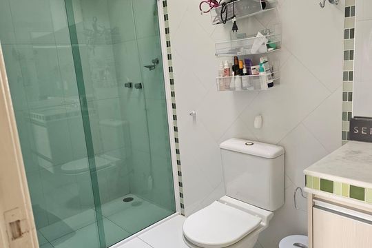 Banheiro de casa de condomínio para alugar com 4 quartos, 360m² em Altos da Bela Vista, Indaiatuba