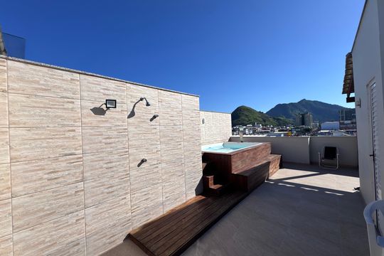 Terraço de apartamento à venda com 3 quartos, 200m² em Recreio dos Bandeirantes, Rio de Janeiro