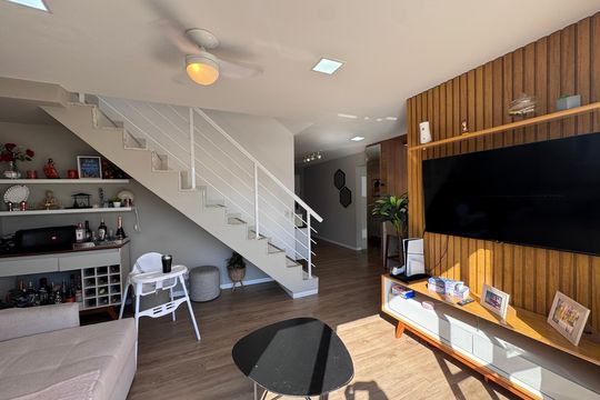 Sala de apartamento à venda com 3 quartos, 200m² em Recreio dos Bandeirantes, Rio de Janeiro