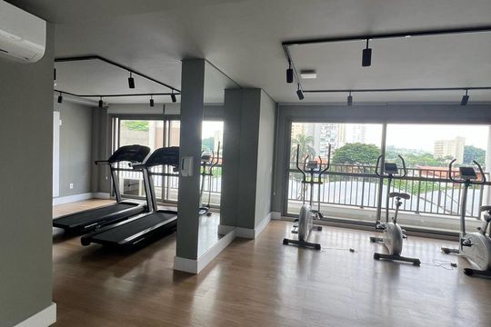 Área comum de apartamento à venda com 1 quarto, 35m² em Jardim das Acacias, São Paulo