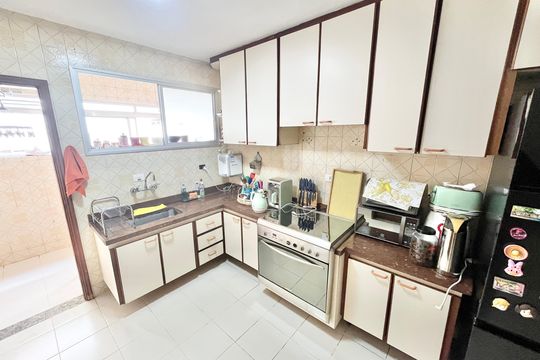 Cozinha de apartamento à venda com 3 quartos, 123m² em Santana, São Paulo