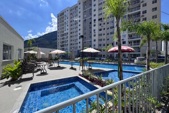 Área comum de apartamento à venda com 2 quartos, 50m² em Barra da Tijuca, Rio de Janeiro
