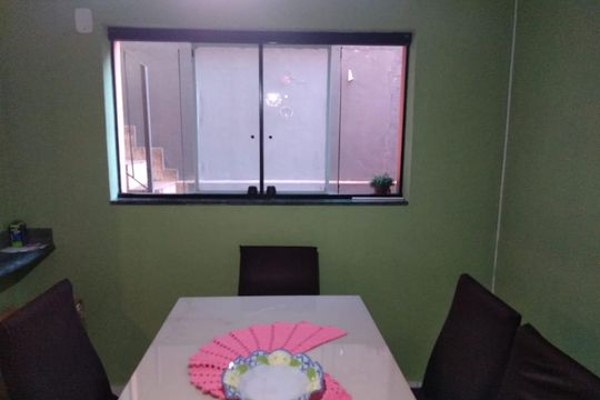 Sala de jantar de casa à venda com 2 quartos, 128m² em Jardim Orlandina, São Bernardo do Campo