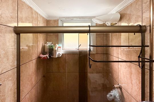 Banheiro Social de apartamento para alugar com 2 quartos, 56m² em Santa Terezinha, São Bernardo do Campo