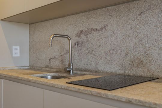 Cozinha de kitnet/studio para alugar com 1 quarto, 25m² em Rio Branco, Porto Alegre