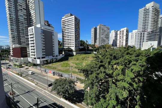 Vista da Varanda de kitnet/studio à venda com 1 quarto, 28m² em Butantã, São Paulo