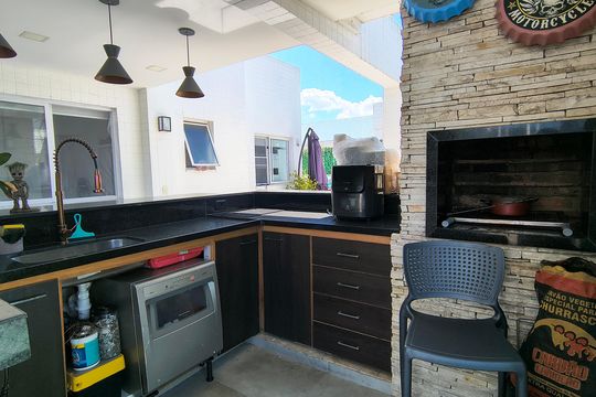Varanda  de apartamento para alugar com 3 quartos, 202m² em Recreio dos Bandeirantes, Rio de Janeiro