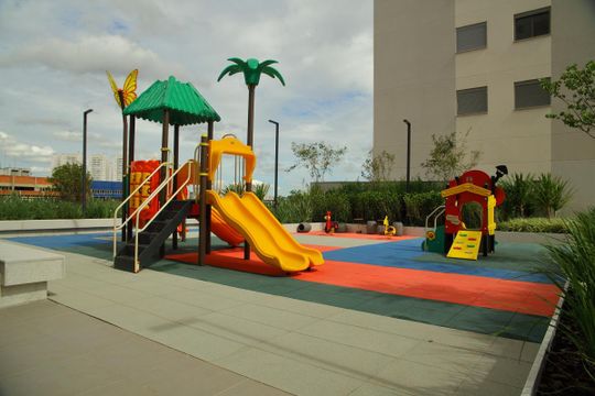 Área comum - Playground de apartamento à venda com 2 quartos, 76m² em Planalto, São Bernardo do Campo