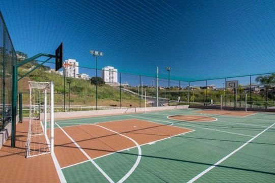 Área externa de apartamento à venda com 2 quartos, 59m² em Nova Vista, Belo Horizonte