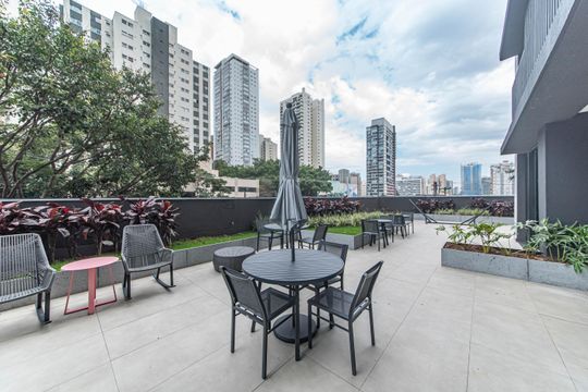 Area Comum de kitnet/studio para alugar com 1 quarto, 25m² em Cidade Monções, São Paulo