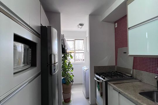Cozinha de apartamento à venda com 3 quartos, 72m² em Jardim Nova Europa, Campinas