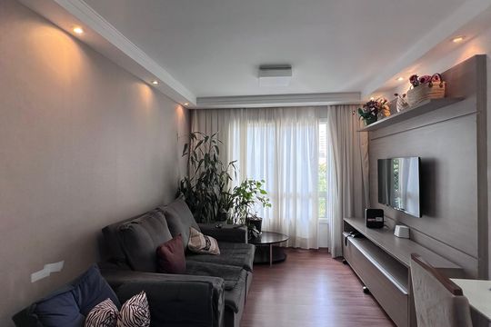 Sala de apartamento à venda com 3 quartos, 72m² em Jardim Nova Europa, Campinas