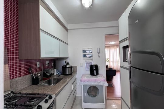 Cozinha de apartamento à venda com 3 quartos, 72m² em Jardim Nova Europa, Campinas