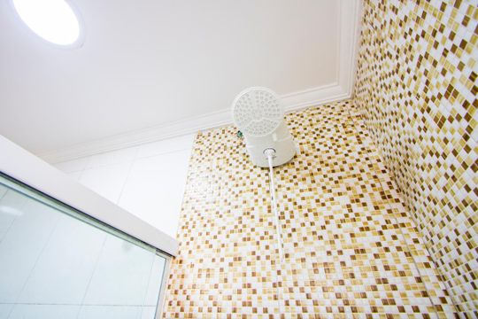 Banheiro do quarto 1 de apartamento para alugar com 3 quartos, 97m² em Vila América, Santo André