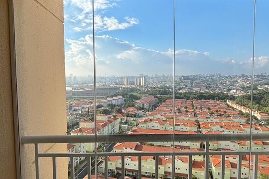 Sala - Sala de Jantar Varanda de apartamento à venda com 2 quartos, 52m² em Utinga, Santo André
