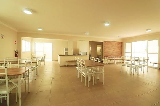 Salão de Festas de apartamento à venda com 2 quartos, 52m² em Utinga, Santo André
