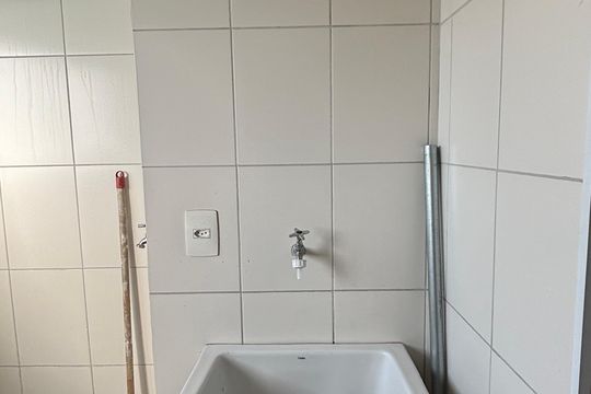 Área de Serviço de apartamento à venda com 2 quartos, 52m² em Utinga, Santo André