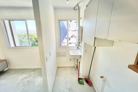 Cozinha e Área de Serviço de apartamento para alugar com 2 quartos, 38m² em Santana, São Paulo
