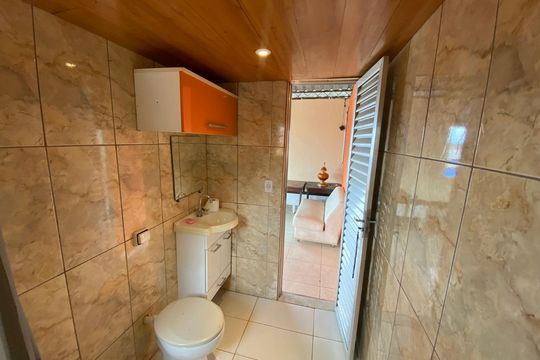 Banheiro de casa para alugar com 2 quartos, 267m² em Madureira, Rio de Janeiro