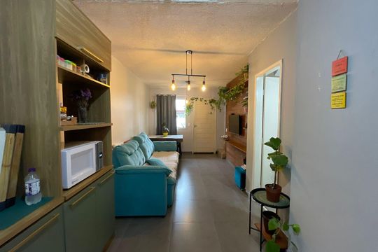 Cozinha de casa de condomínio à venda com 2 quartos, 105m² em Canudos, Novo Hamburgo