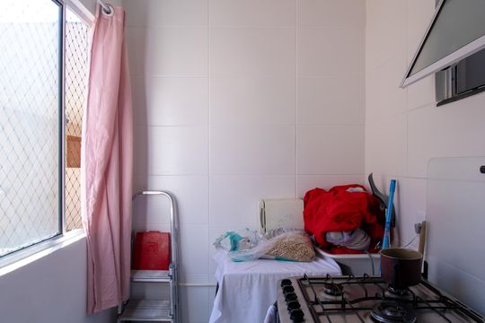 Área de Serviço de apartamento para alugar com 2 quartos, 45m² em Rio Cotia, Cotia