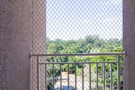 Varanda da Sala de apartamento para alugar com 2 quartos, 45m² em Rio Cotia, Cotia