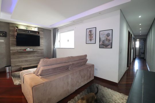 Sala de apartamento à venda com 3 quartos, 140m² em Vila Helena, Santo André