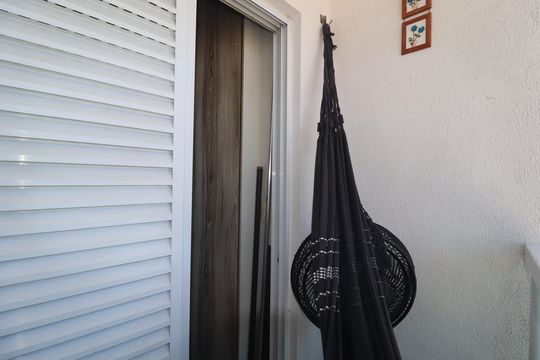 Varanda Quarto 1 suíte de apartamento à venda com 3 quartos, 140m² em Vila Helena, Santo André