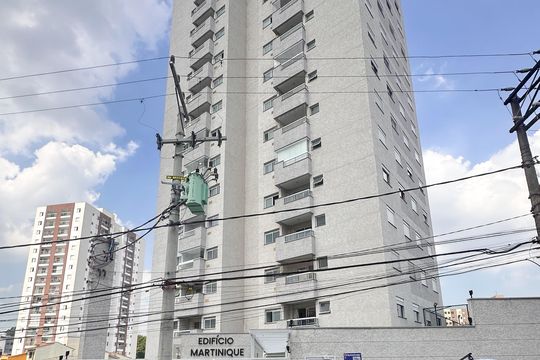 Fachada de apartamento à venda com 2 quartos, 55m² em Baeta Neves, São Bernardo do Campo