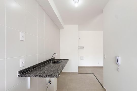 Cozinha de apartamento à venda com 2 quartos, 55m² em Baeta Neves, São Bernardo do Campo