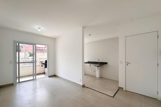Sala de apartamento à venda com 2 quartos, 55m² em Baeta Neves, São Bernardo do Campo