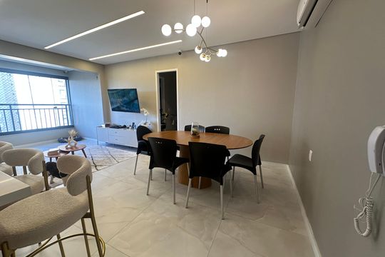 Sala de apartamento para alugar com 3 quartos, 89m² em Alphaville, Barueri