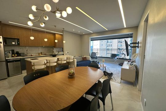 Sala de apartamento para alugar com 3 quartos, 89m² em Alphaville, Barueri