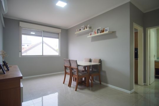 Sala de apartamento à venda com 1 quarto, 51m² em Centro, São Leopoldo