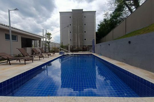 Área comum - Piscina de apartamento para alugar com 2 quartos, 45m² em Campo Grande, Rio de Janeiro