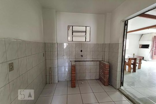 Cozinha de casa para alugar com 3 quartos, 90m² em Vila Nova, Novo Hamburgo