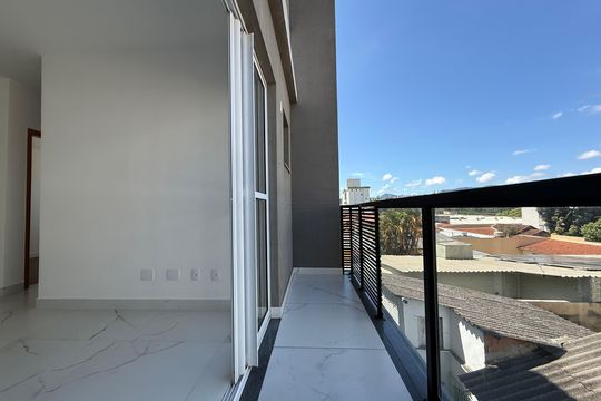 Varanda de apartamento à venda com 2 quartos, 110m² em Padre Eustáquio, Belo Horizonte