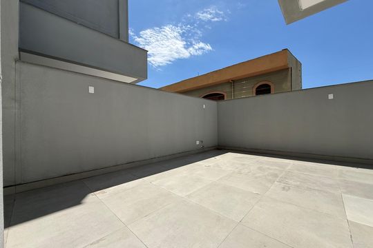 Área externa de apartamento à venda com 2 quartos, 110m² em Padre Eustáquio, Belo Horizonte
