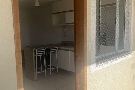 Cozinha de apartamento à venda com 2 quartos, 35m² em Parque Boturussu, São Paulo
