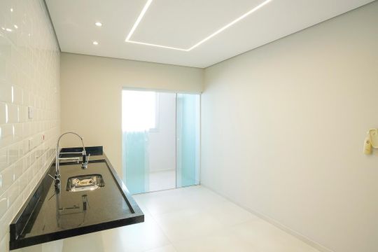 Cozinha de apartamento à venda com 3 quartos, 160m² em Vila Mussolini, São Bernardo do Campo
