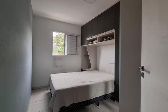 Quarto de casa de condomínio à venda com 3 quartos, 80m² em Vila Guilhermina, São Paulo